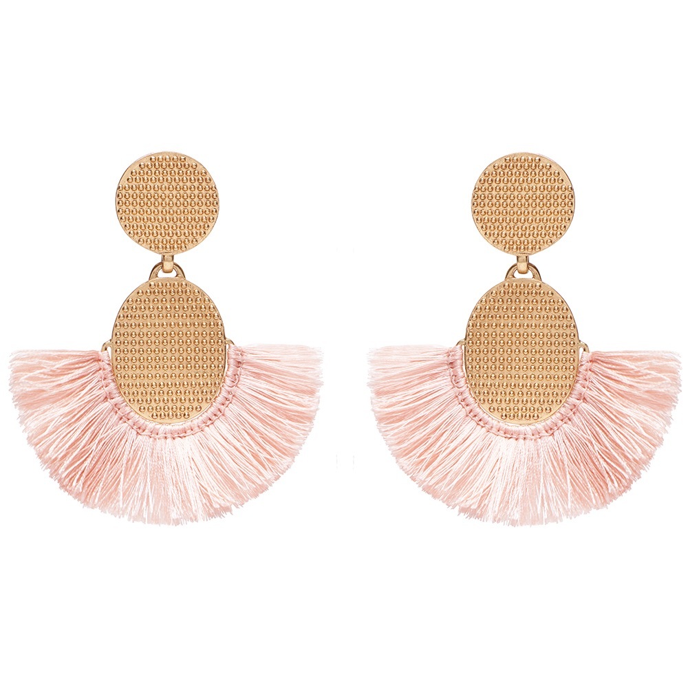 India Hicks Golden Fan Earrings